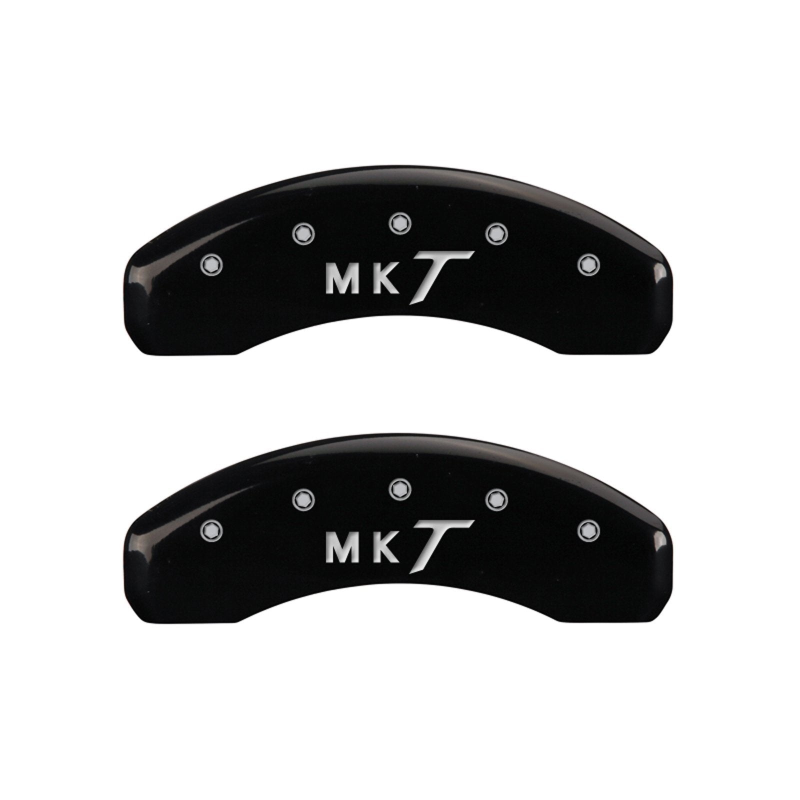 Caliper Covers MGP 36015SLMTBK with Black Powder Coat Finish, (Set of 4)