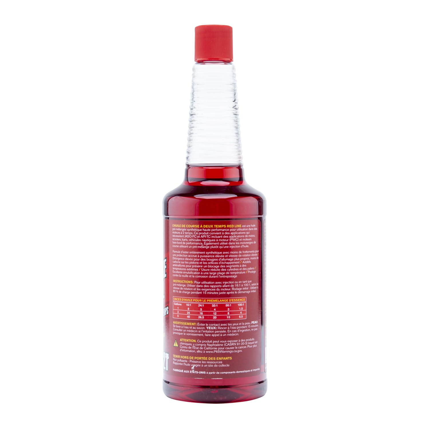 Two-Stroke Oil Red Line Racing Synthetic - 16 Ounce