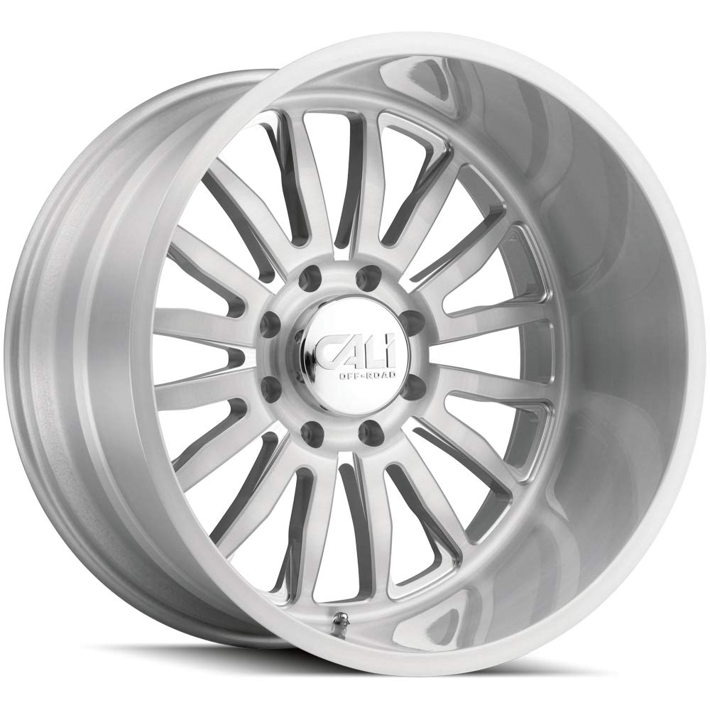 9110-24473BGC CALI OFF-ROAD Summit 9110 Brushed Clear Gloss 24X14 5-127 -76mm 71.5mm