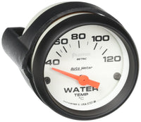 Metric Water Temperature Gauge Auto Meter 5737M Phantom