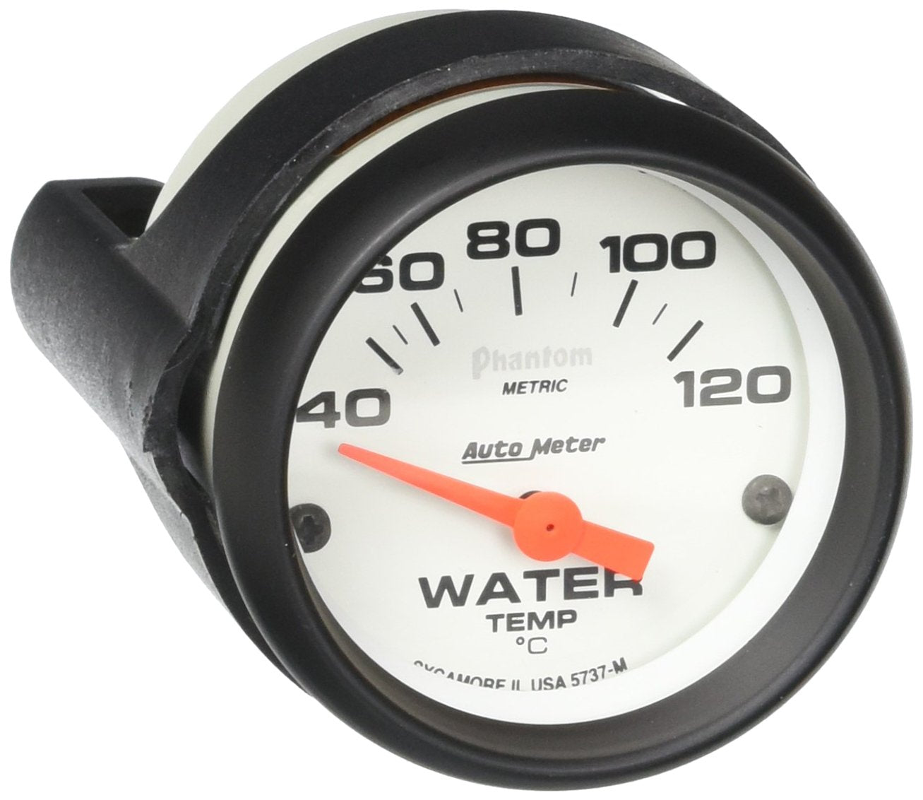 Metric Water Temperature Gauge Auto Meter 5737M Phantom