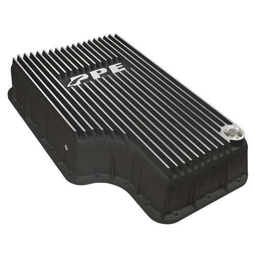 Heavy Duty PPE Transmission Pan (Brushed) 328052010 Compatible with 2011-2019 Ford 6.7L with 6R140 Transmission