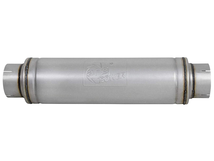 ATLAS aFe Power 49M00023 5" Aluminized Stainless Steel Muffler, 1 Pack