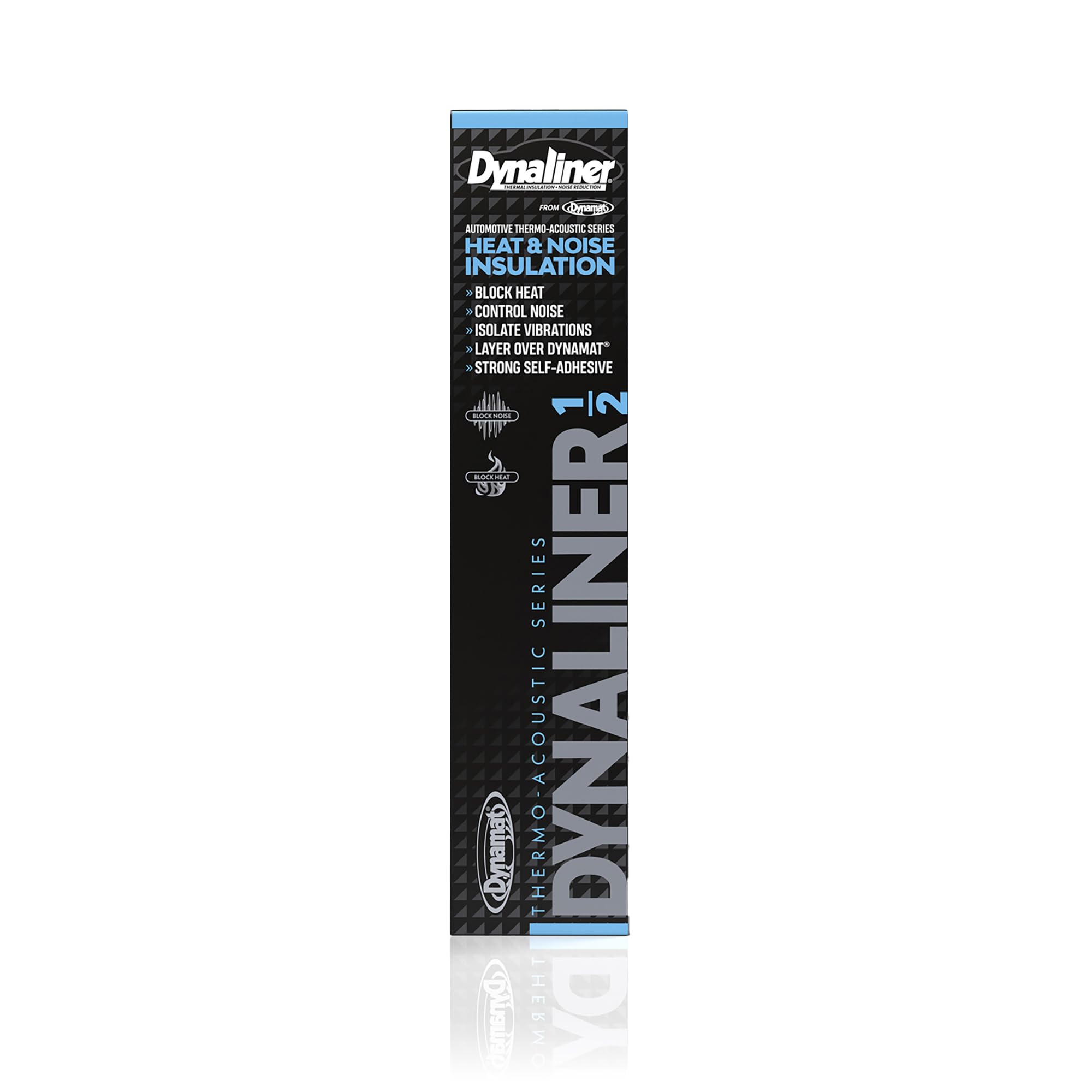 DYNAMAT Dynaliner 32" x 54" x 1/2" Thick Self-Adhesive Sound Deadener – Made in USA