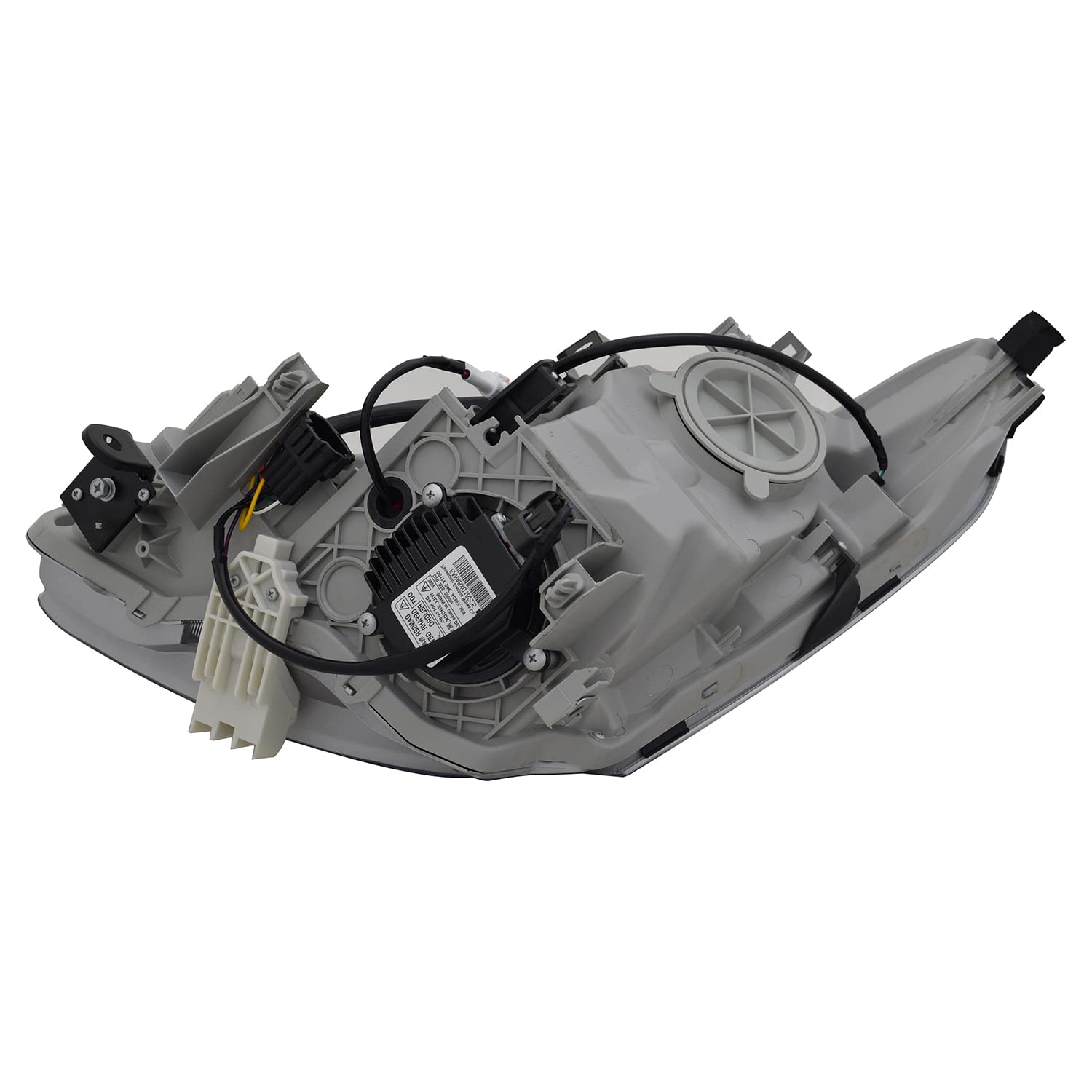 Right TYC Headlight Assembly Compatible with 2007-2008 Infiniti G35