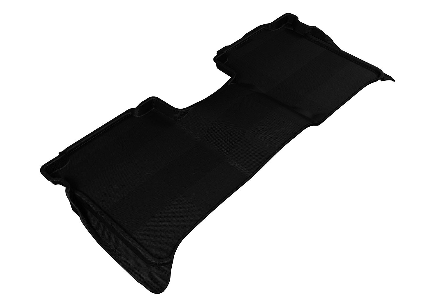 2004-2015 Nissan Titan Crew Cab 3D MAXpider Kagu 2nd Row Floormats - Black (L1NS06721509)