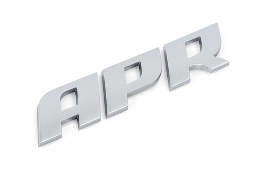 Badge APR A1000007 - Matte Silver