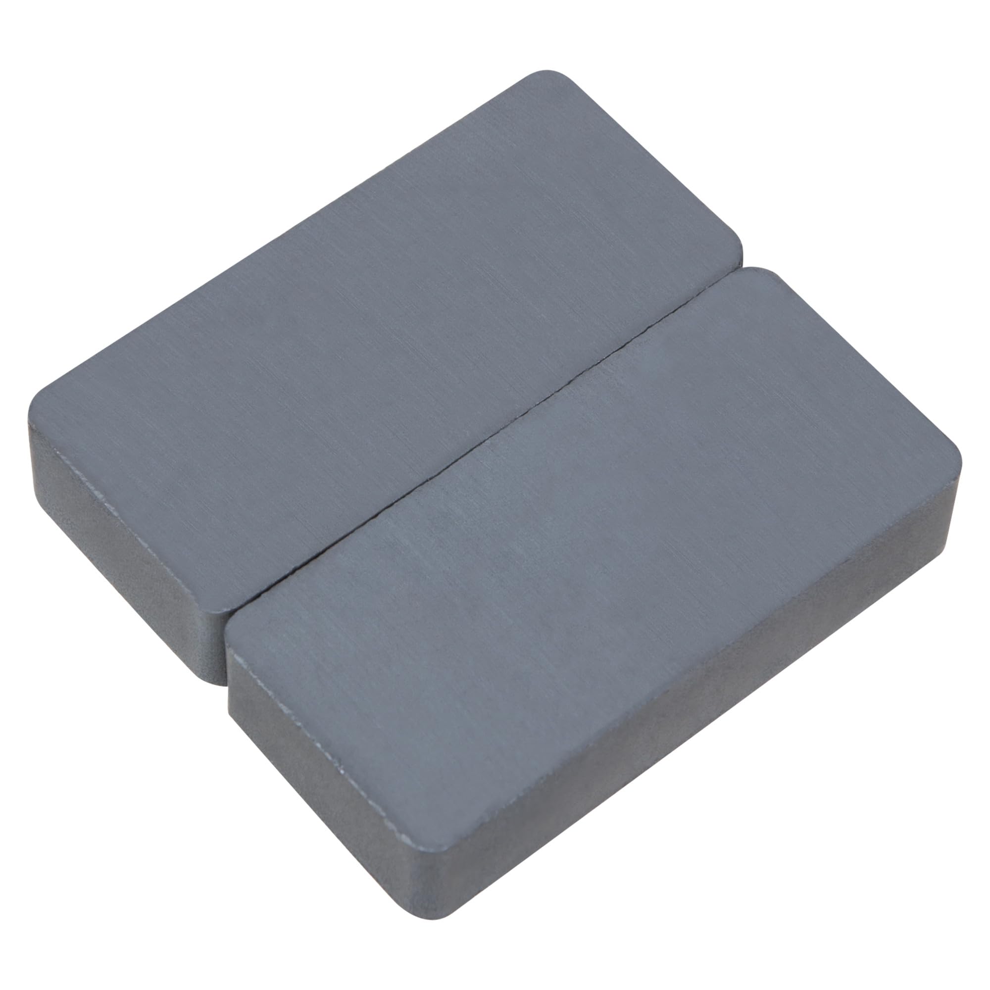 W12505 Performance Tool 2pc Ceramic Block Magnets - Industrial Grade Rare Earth Magnets for Secure Holding, Machining, and Welding Applications