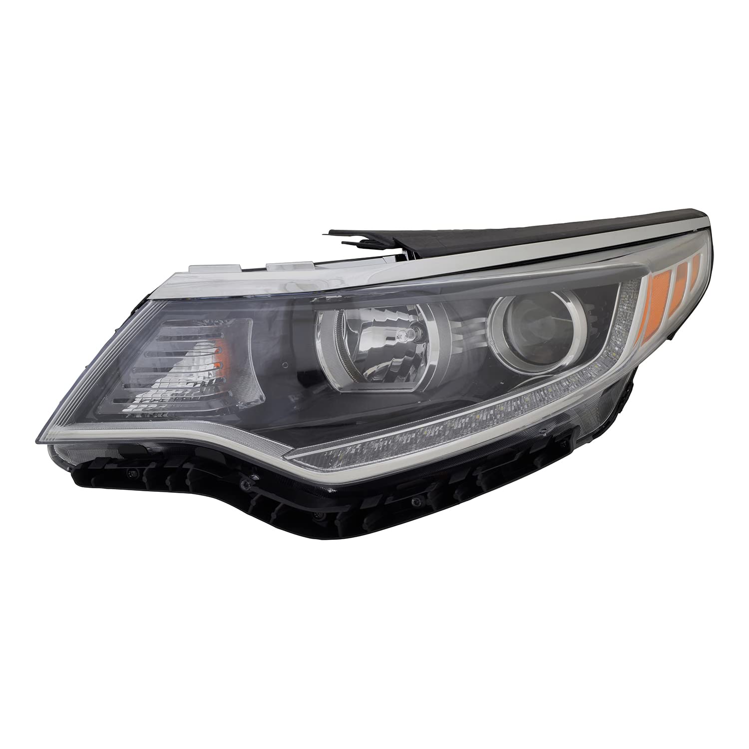 Left TYC Headlight Assembly Compatible with 2018-2018 Kia Optima