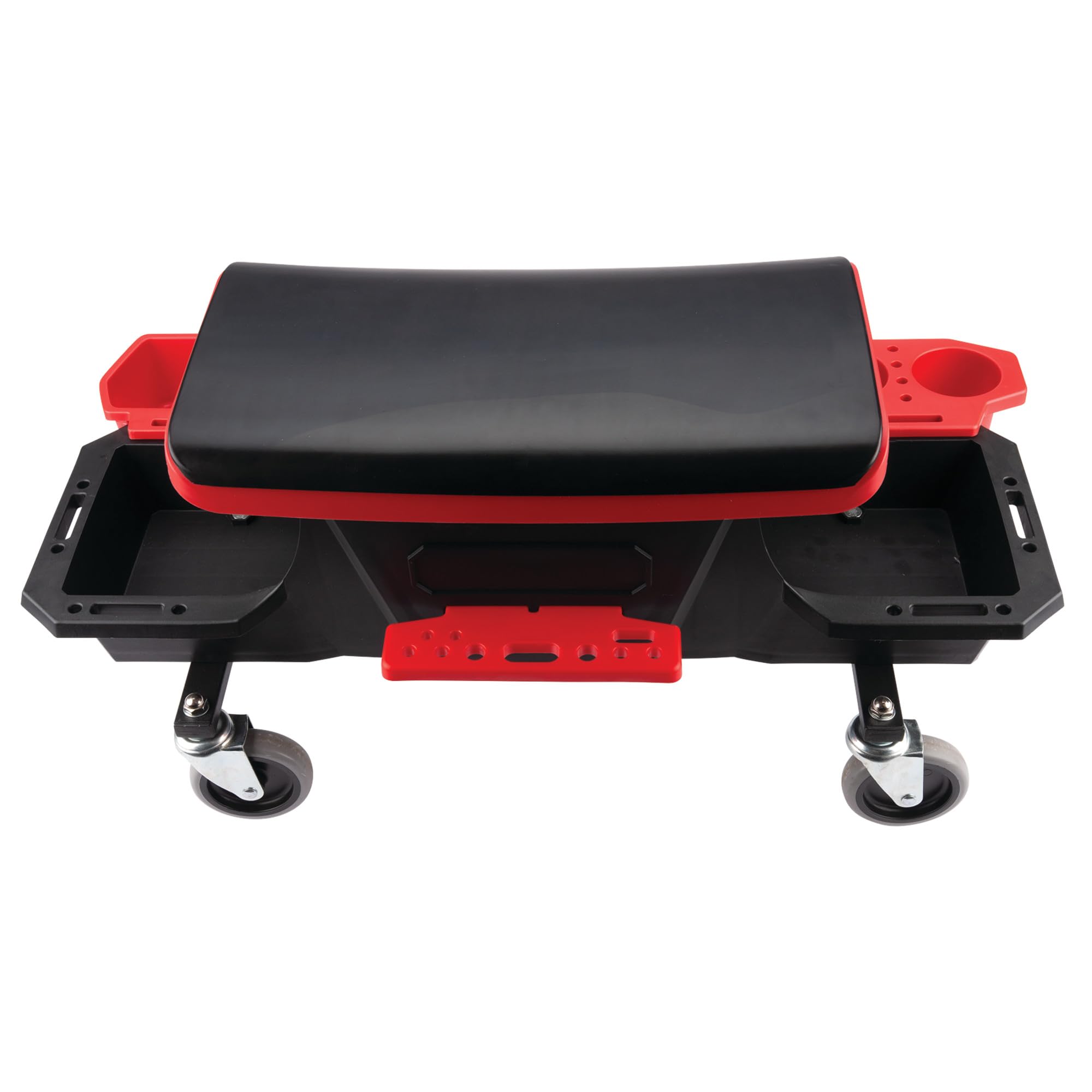 Heavy Duty Performance Tool W85035 Roller Mechanics Seat and Brake Stool with 4-Inch Rubber Swivel Casters Roll Over