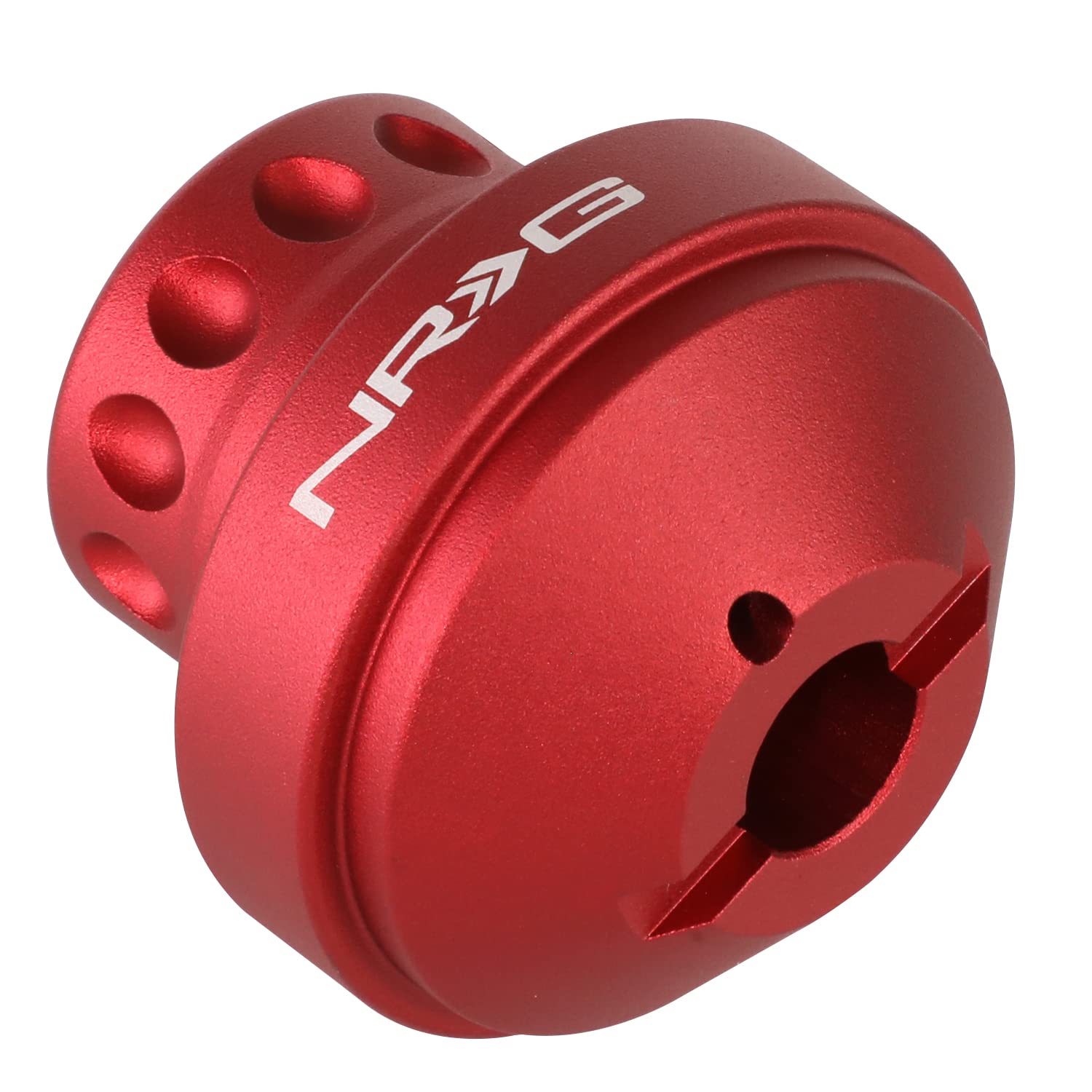 NRG Innovations SRK-RL110H-RD Short Hub Adapter Steering Wheel Compatible with 92-95 Honda Civic / 93-97 Del Sol / 90-93 Accord / 92-96 Prelude,Red