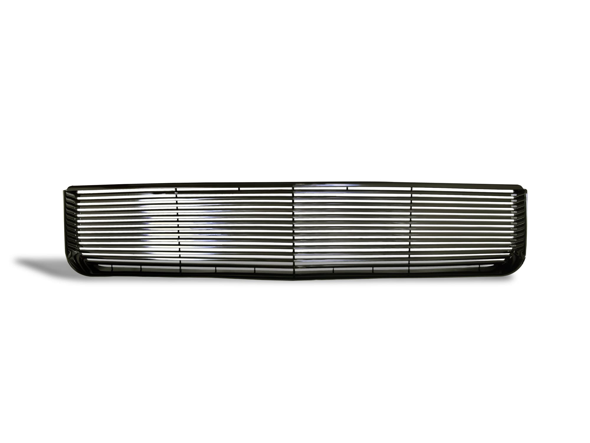 7148420 Armordillo USA Horizontal Front Hood Grille - Gloss Black Fits 2005-2009 Ford Mustang