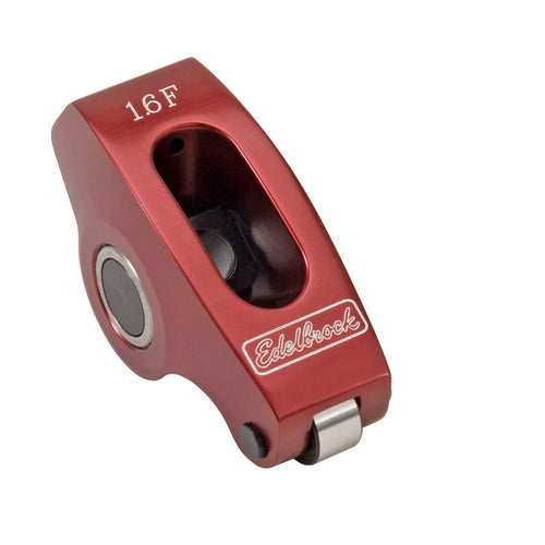 Edelbrock Red Roller Rocker Arms 77781 Small Block Ford 3/8 in.Ratio 1.6 to 1 Qty 1