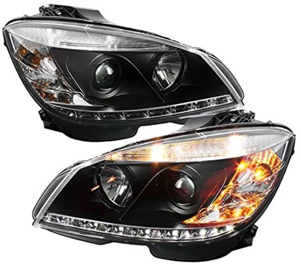 Auto Spyder 5042262 Projector Style Headlights Black/Clear