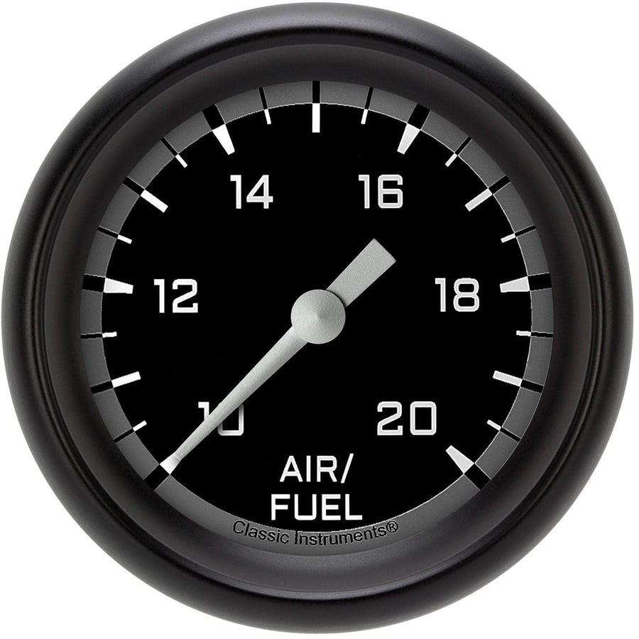 AX194GBLF Classic Instruments Gray 2-1/8" AutoCross Air Fuel Ratio Gauge
