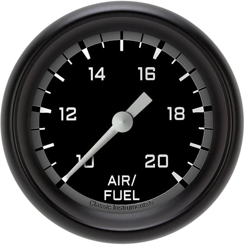 AX194GBLF Classic Instruments Gray 2-1/8" AutoCross Air Fuel Ratio Gauge