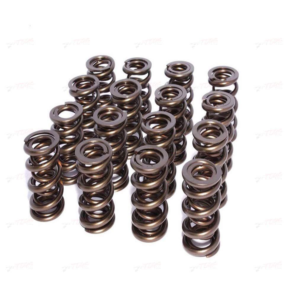 NexTek Manley Valve Spring, Dual Spring, 535 lb/in Spring Rate, 1.170 in Coil Bind, 1.580 in OD, Set of 16