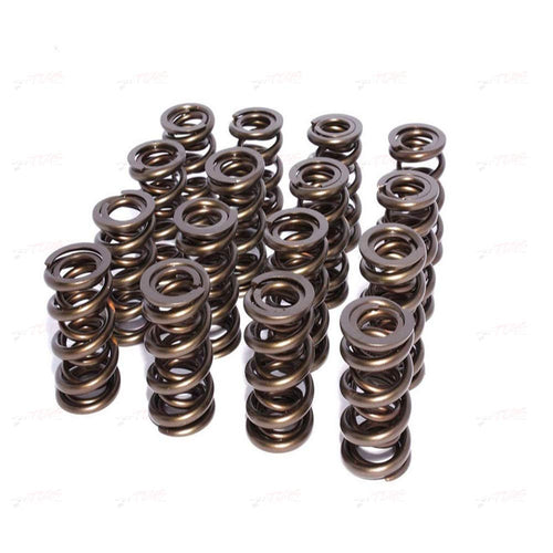 NexTek Manley Valve Spring, Dual Spring, 535 lb/in Spring Rate, 1.170 in Coil Bind, 1.580 in OD, Set of 16