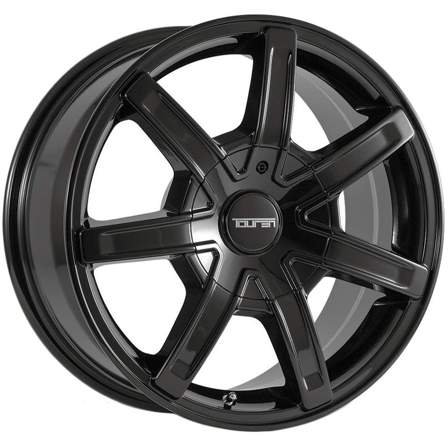 Black TOUREN TR65 Wheel (18 x 8. inches /5 x 74 mm, 35 mm Offset)