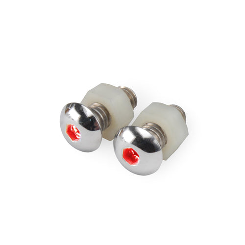 Design Engineering Lite'N Boltz 030304 Red Accent Lighting - LED Lighted Button Head Bolts (Pack of 2)