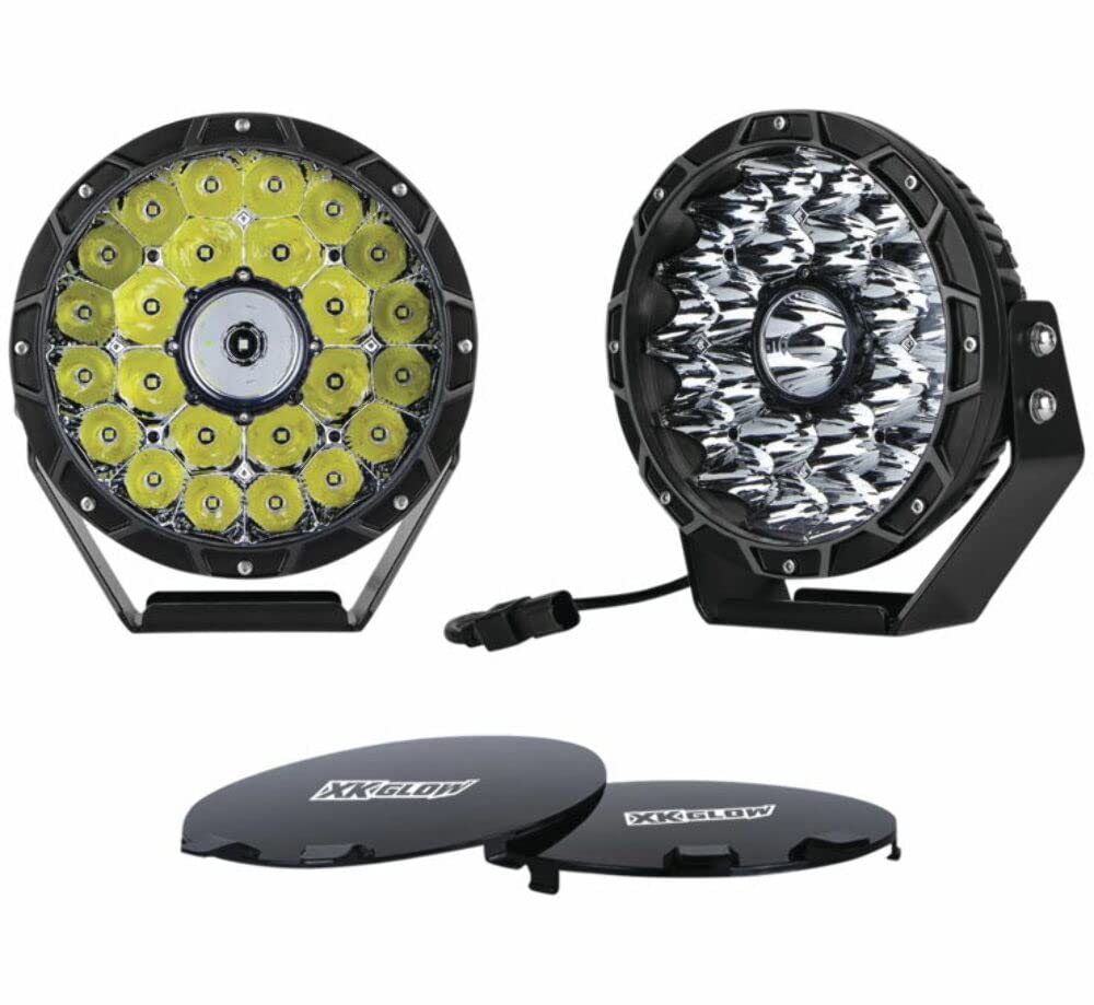 9IN 110W 2PC Combo Beam Offroad Round Work Light KIT