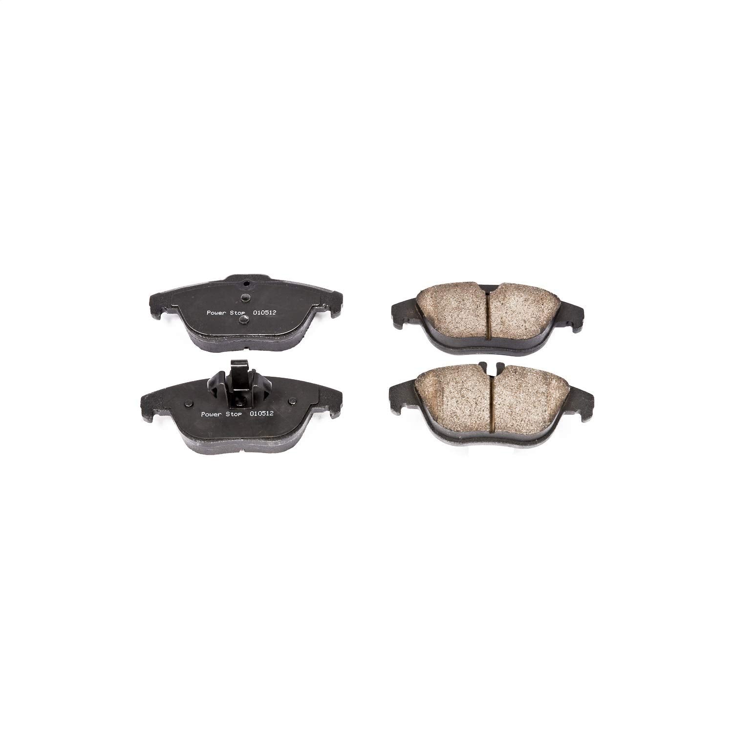 Power Stop Z16 16-1341 Rear Ceramic Brake Pads For C230, C250, C300, C350, E350, E400, E550, GLK250, GLK350 [Model Specific]