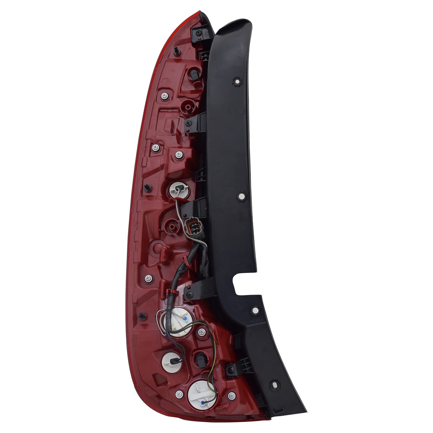 Right TYC Tail Light Assembly Compatible with 2020-2021 Kia Soul