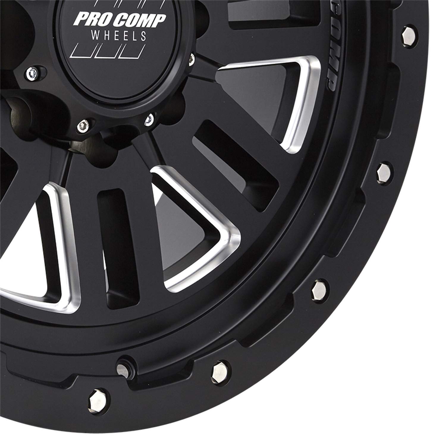 20X9 ProComp Alloys Wheels 8X6.5 5BS Offset 0Mm Satin Back 5161-298250
