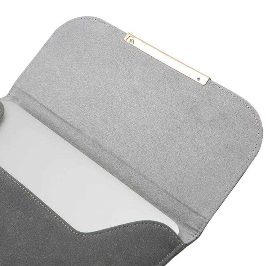 Canvas Laptop Sleeve Case Bag RABILTY for MacBook Air/Pro 11-15 Inch with Small Case Campatible MacBook Charger (Color : Matte ash, Size : MacBookAir 13.3 inch)