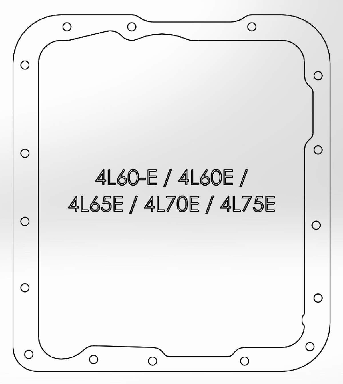 GM Trucks aFe Power 46-70240 Transmission Pan (Raw; Machined)