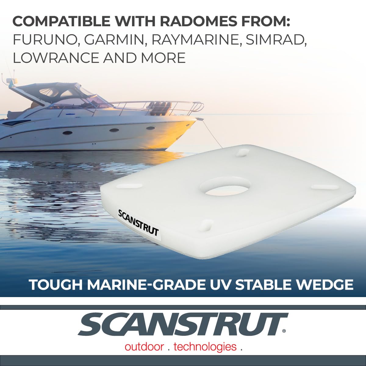 Lowrance 4° Wedge PT3010 for Power Tower, BR24