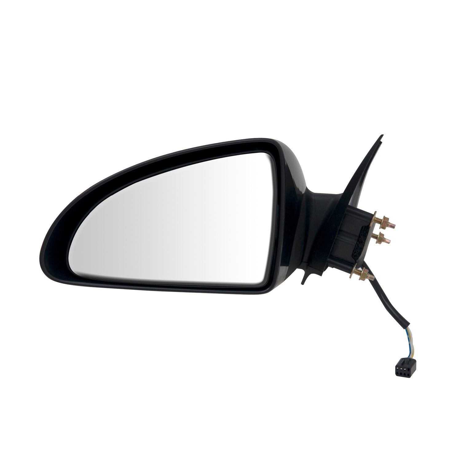 Fit System Mirror Driver Side for Pontiac G6 Sedan, Textured Black w/PTM housing, Foldaway, Power