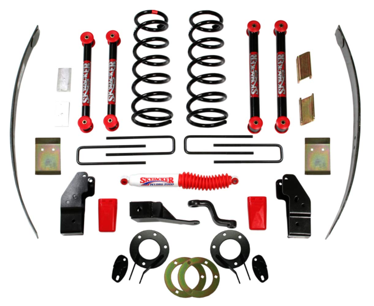 Skyjacker 4WD Suspension Lift Kits - D4522K Lift Components Suspension Lift - 4WD - 4.0 in. Front - 4.5 in. Rear - Dodge - Ram 2500 - 3500 Pickup - 5.9L Diesel - Kit
