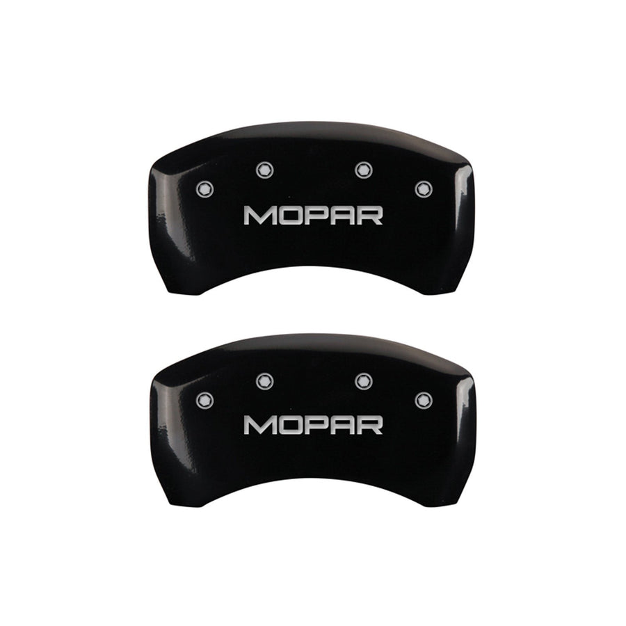 Dodge MGP Caliper Covers 12005Smopbk: Black, Mopar, 4 Pack