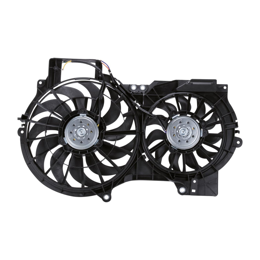 Cooling Fan Assembly TYC 622710 Replacement Compatible with Audi A6, Black