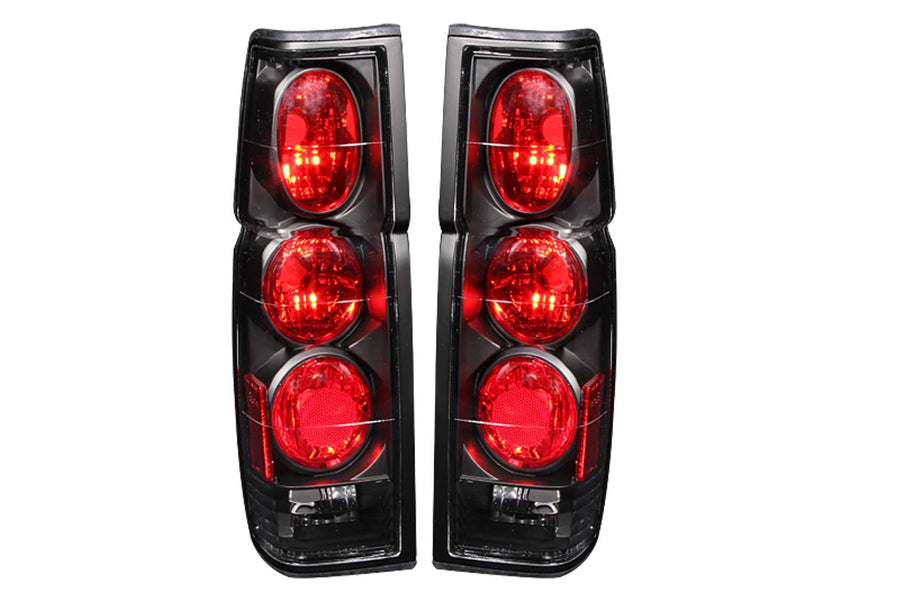 Nissan Anzo USA 211118 Black Tail Light Assembly - (Sold in Pairs)