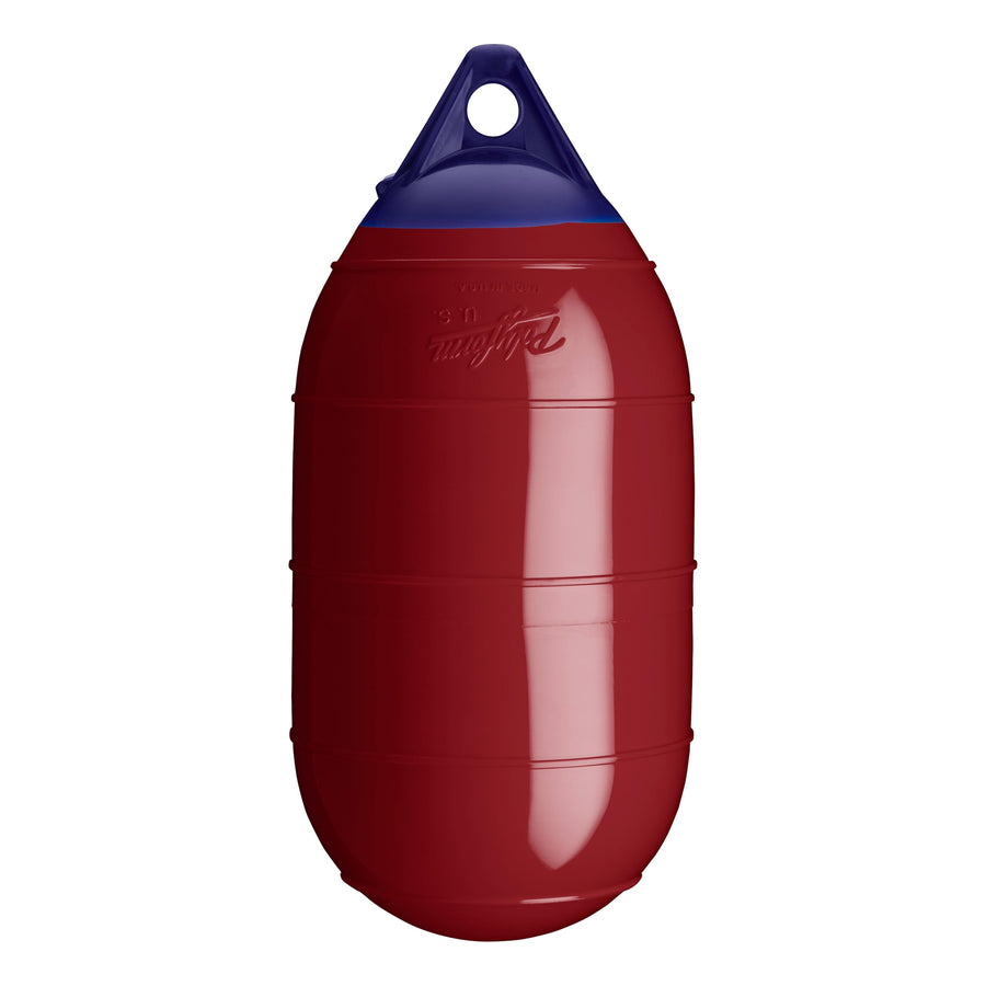 Polyform LD-Series Low Drag Buoy Standard Blue Ropehold - Burgundy LD-1