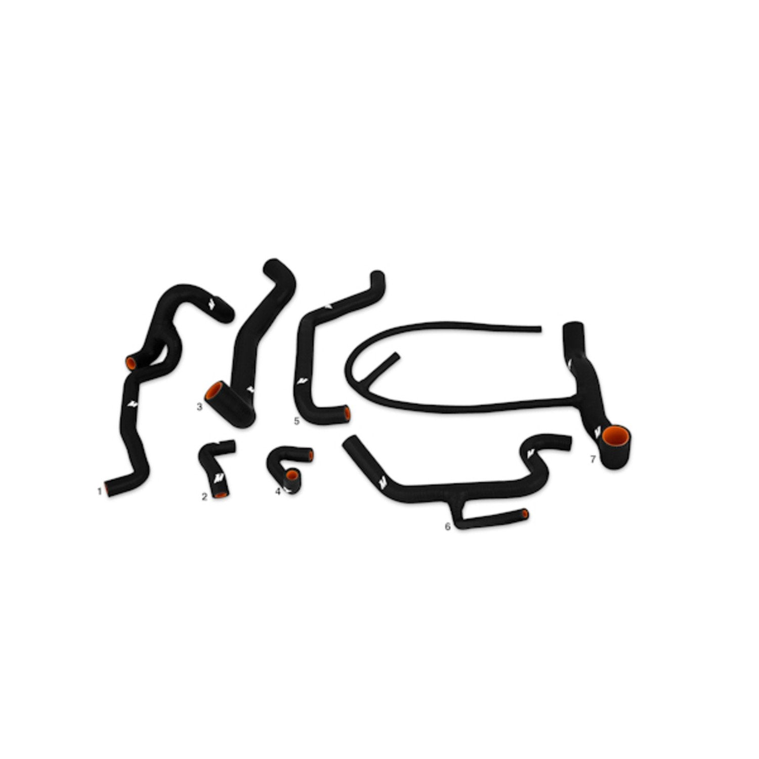 Mishimoto Silicone Radiator Hose Kit MMHOSE-GLF-95BK Fits Volkswagen Golf VR6 1995-1998 Black
