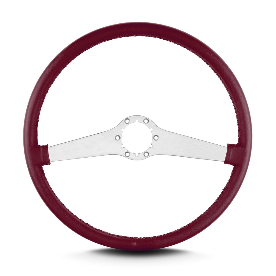 Burgandy Lecarra 67603 Two Smooth 15" Brushed Thin Grip