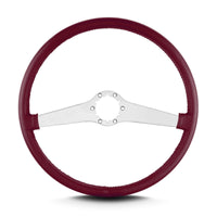 Burgandy Lecarra 67603 Two Smooth 15" Brushed Thin Grip