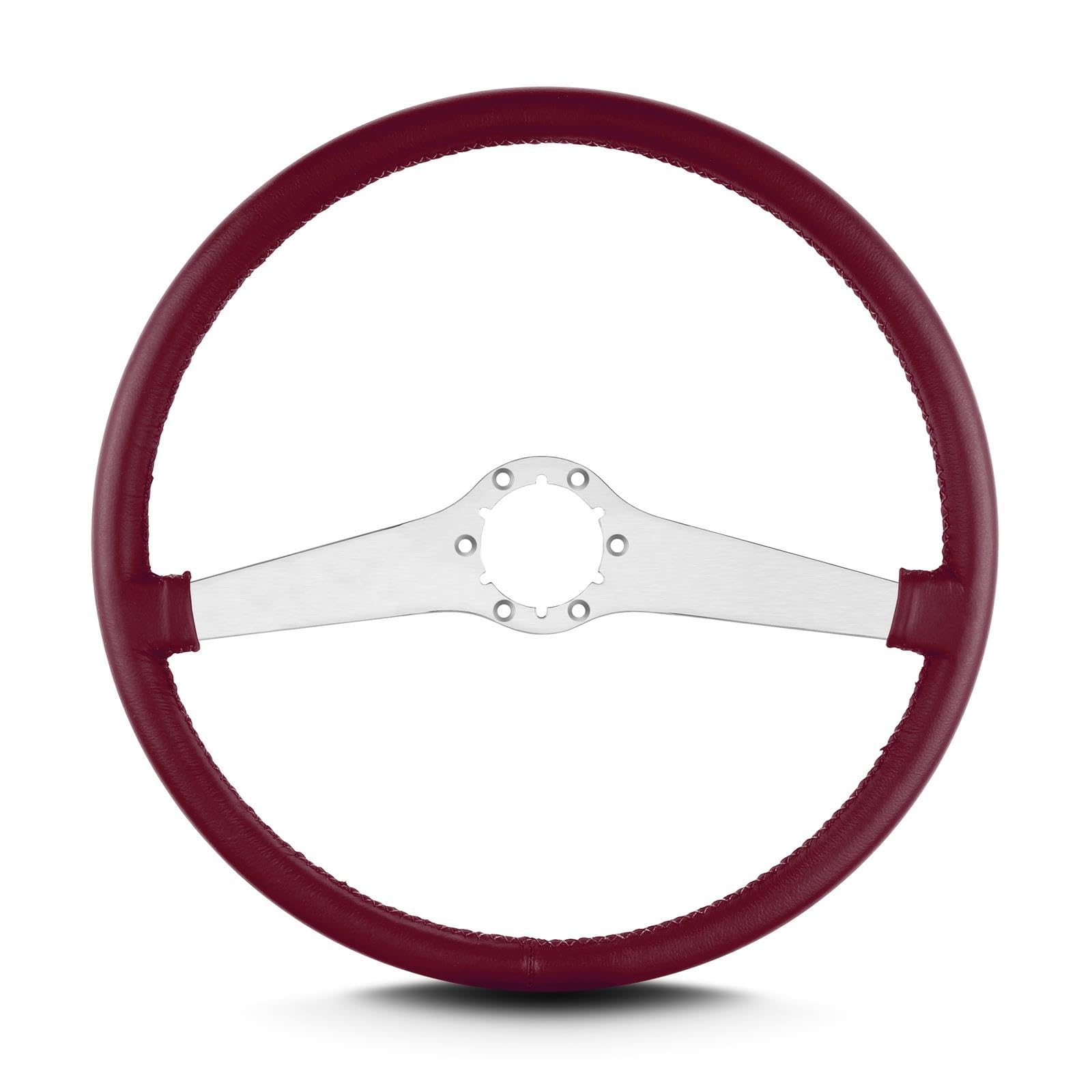 Burgandy Lecarra 67603 Two Smooth 15" Brushed Thin Grip