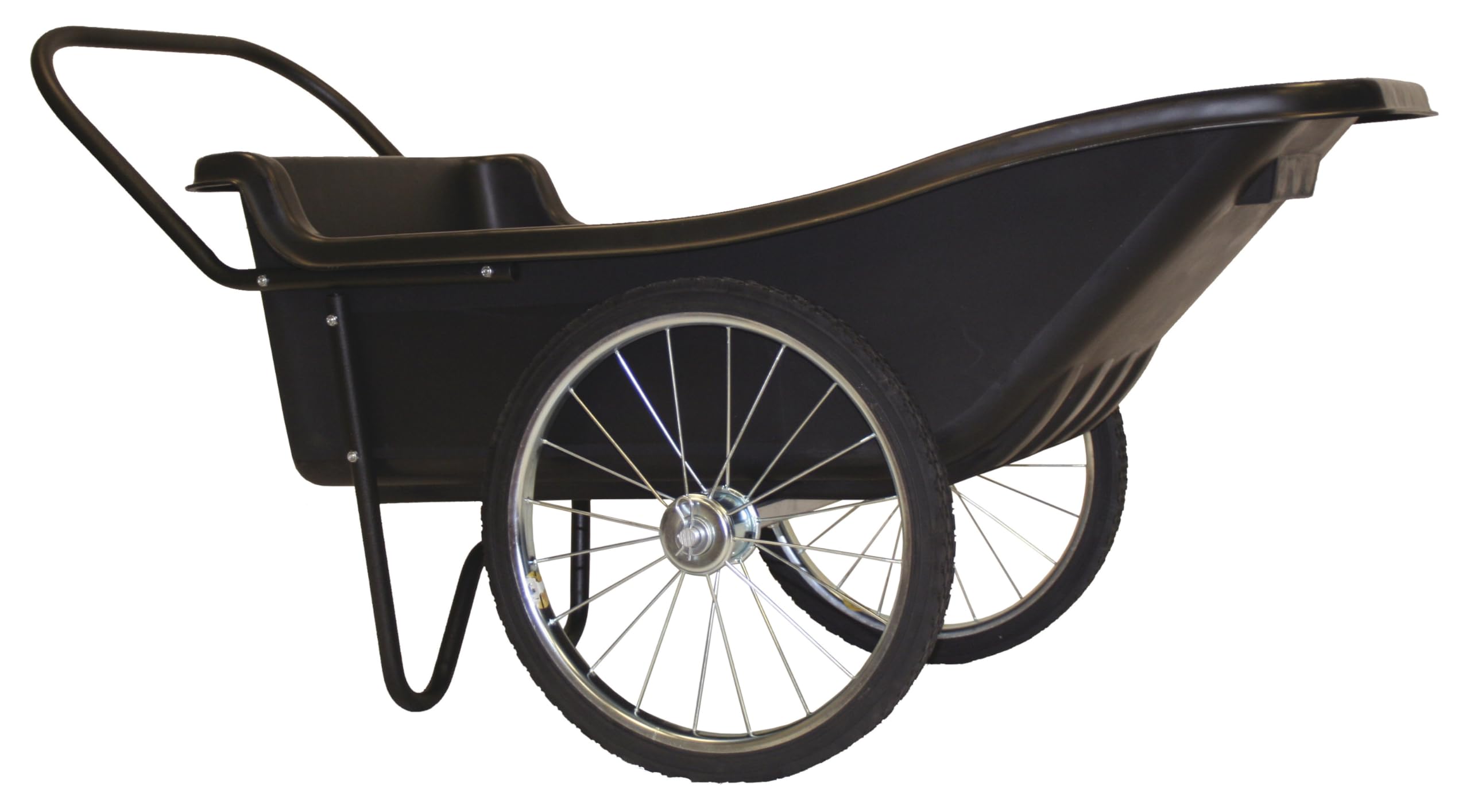 Heavy-Duty Polar Trailer Utility Cart – 10 Cu. Ft, 400 lb Capacity, Flat-Free Wheels for Ice Fishing, Firewood & Outdoor Hauling