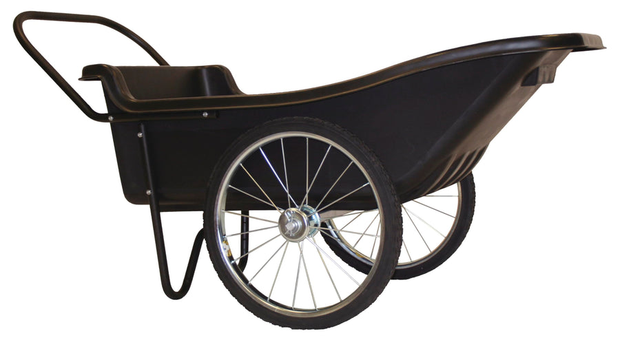 Heavy-Duty Polar Trailer Utility Cart – 10 Cu. Ft, 400 lb Capacity, Flat-Free Wheels for Ice Fishing, Firewood & Outdoor Hauling