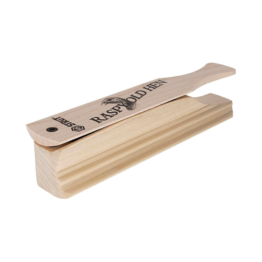 Hunters Specialties Box Call Raspy Old Hen - Native Hardwood Construction Wide Range of Realistic Turkey Sounds