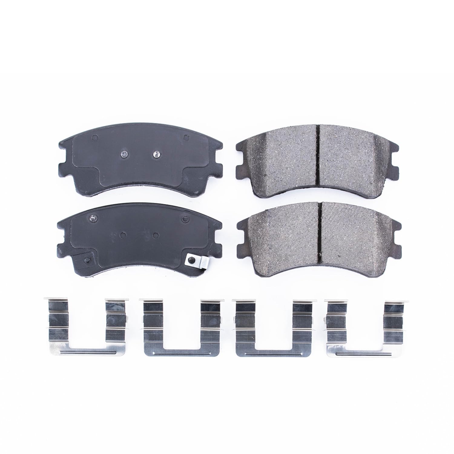 Power Stop Brake Kit Front For Mazda 6 2003-05 - Ceramic Brake Pads With Installation Hardware, 17-957