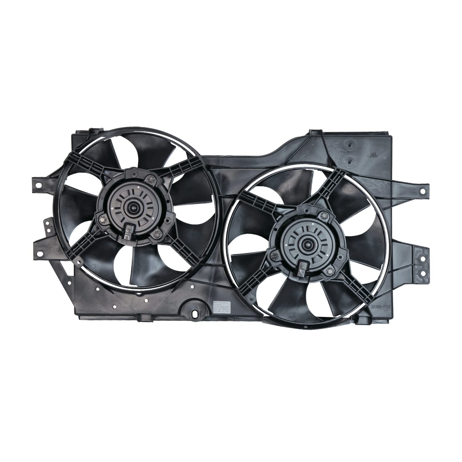 Cooling Fan Assembly TYC 620140 Compatible with 1996-2000 Dodge Caravan/Grand Caravan
