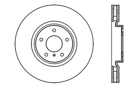 Brake Rotor StopTech (128.42095CR)