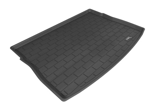 3D MAXpider Kagu Custom Fit Cargo Liner (Black) Compatible with Volkswagen E-Golf/Golf R 2015-2019 / Golf/Golf GTI 2015-2021 - Cargo Liner