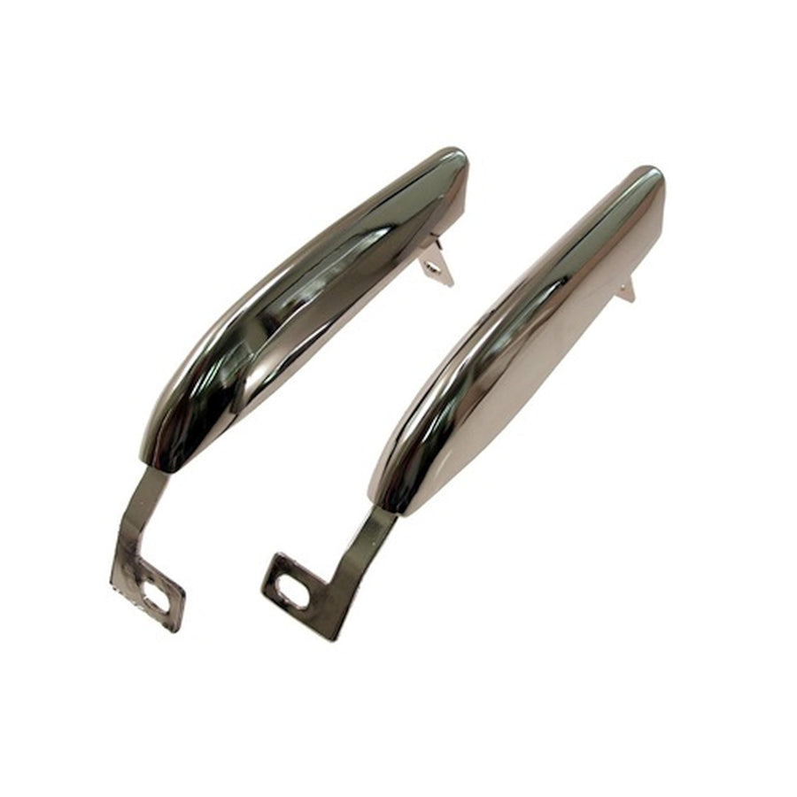 C7ZZ-17996-7-B Scott Drake Front Bumper Guards Without Trim Holes