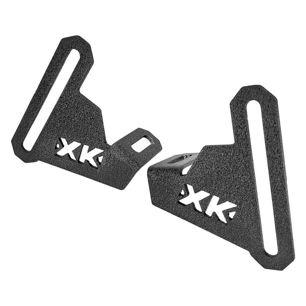 XKGLOW Jeep JT Rear Bumper 6" Bar Bracket Kit XK-BRC-JT-RB